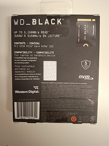 WD Black SN770M 1TB M.2 2230 5150 Mb/s SSD ketas drive (2 foto / 3)