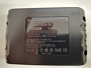 Makita BL1830 Li-ion 5.5Ah 18V aku (uus) (3 foto / 3)