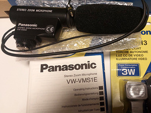 Panasonic VW-VMS1E Stereo Zoom Microphone (2 foto / 5)