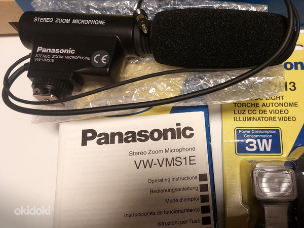 Panasonic VW-VMS1E Stereo Zoom Microphone (foto #2)