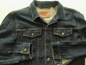 Lands End Denim Truckeri jakk L 52