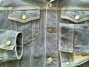 Lands End Denim Trucker Jacket L 52 (5 фото из 9)