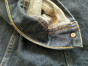 Lands End Denim Trucker Jacket L 52 (9 фото из 9)