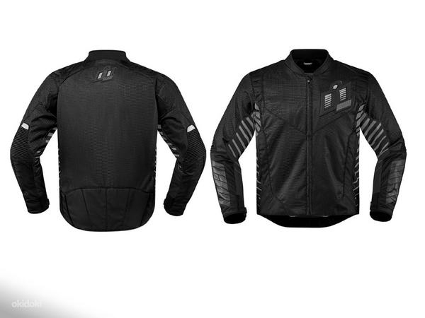 Icon Wireform Textile Jacket, Black, L (фото #8)