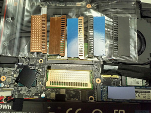 Heat-conducting radiator for DDR SO DIMM (2 foto / 6)