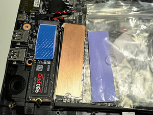 Heat-conducting radiator for M.2 NGFF 2280 (1 foto / 10)