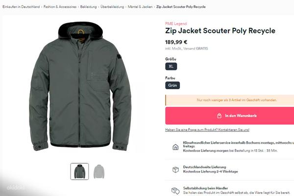 PME Legend Hooded jacket Scouter XL (foto #6)
