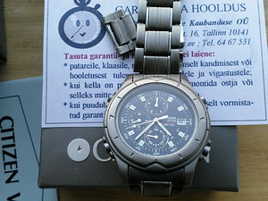 Citizen Quartz Alarm Chronograph 6870 Titanium (5 foto / 8)