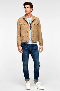 S.Oliver Jeans Trucker Jacket Beige L (2 foto / 10)