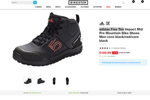 Adidas Five Ten Impact Pro Mid Flat Pedal Shoe (9 foto / 10)