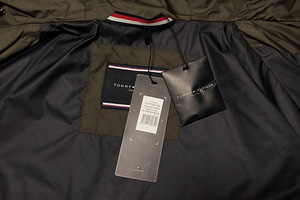TOMMY HILFIGER Parka Rain Coat Packable Parka Dark Green 52 (7 foto / 10)