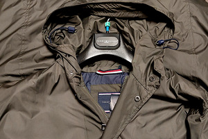 TOMMY HILFIGER Parka Rain Coat Packable Parka Dark Green 52 (2 foto / 10)