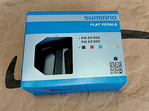 Shimano PD-EF202 Bike Flat Pedals + Reflector SM-PD69 (5 foto / 10)