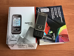 Noki E66, Symbian 9.2, 3,5G. GPS, Wi-Fi (1 foto / 3)