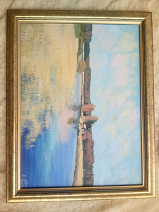 Энно Аллик, картина, пейзаж Пикасилла 2007г.