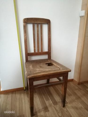 Деревянный стул (трехколесный стул Lutherma) (фото #2)