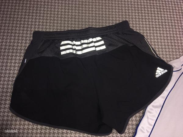 Рубашка adidas L и брюки для бега M (фото #3)