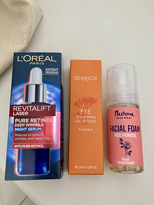 Berrichi eye; Loreal revitalift ja Nurme rose hydrosol (1 foto / 4)