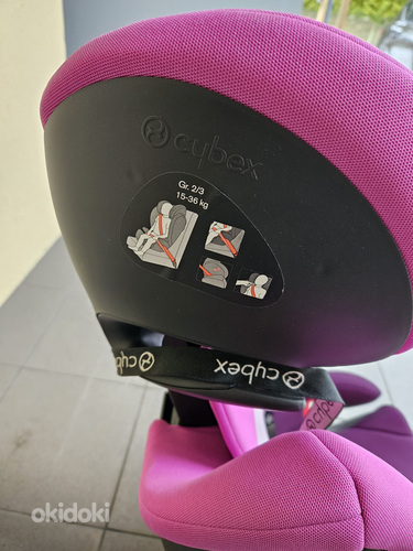 Бустерное кресло Cybex Solution M-Fix SL 15-36 кг Фиолетовый (фото #3)