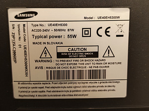 Samsung 40" UE40EH5300W (4 foto / 4)