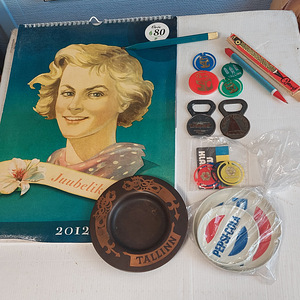 Vintage kalender,klamber,pliiats (9 foto / 9)