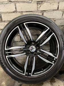 Диски 20" 5x112 Ronal + летние (Mercedes ML R) (2 фото из 6)
