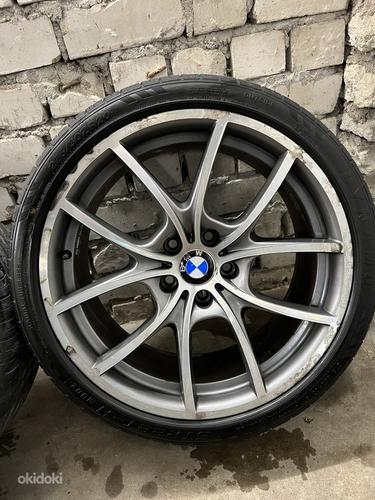 20" 5x120 диски BMW орг. стиль 356 + летняя резина (фото #5)