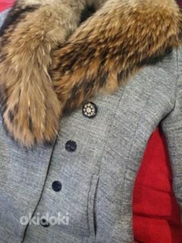 Зимнее пальто, натуральный мех (фото #3)