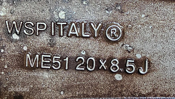Колеса 5x112 MB r20 MB GL GLE R V Vito Viano сделано в Итали (фото #2)
