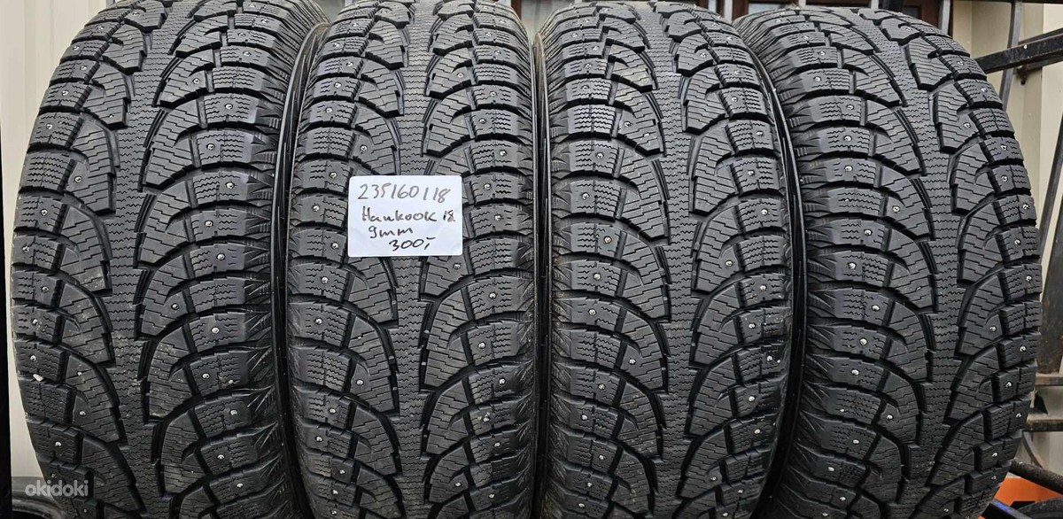 Шины R18 235 60 18 hankook 9мм как новые - Tallinn, Шины – okidoki