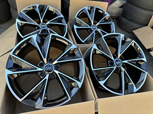 Veljed r21 5x112 Audi Vw Skoda Black polish uued