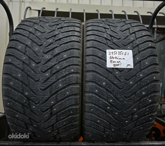 Шины R21 295 35 21 nokian 8mm 2шт