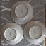 3 винтажные суповые тарелки, Городницкий фарфоровый завод (фото #2)