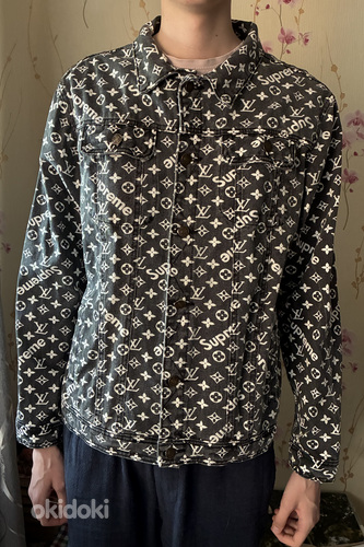 Teksas Särk Louis Vuitton X Supreme
