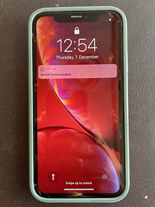 iPHONE XR 64GB RED ORIGINAAL ÜMBRISEGA (1 foto / 4)