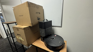 НОВЫЙ! Пылесос со станцией самоочистки Roborock Q5 Pro Plus (1 фото из 5)