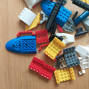 Lego lennuki/helikopteri ehitamise stardikomplekt (5 foto / 6)