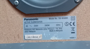 PANASONIC SC-HT885 5.1 süsteem (5 foto / 8)