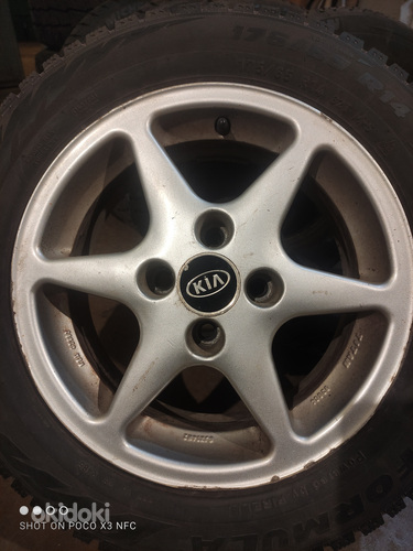Зимняя резина на литых дисках 14 KIA Picanto