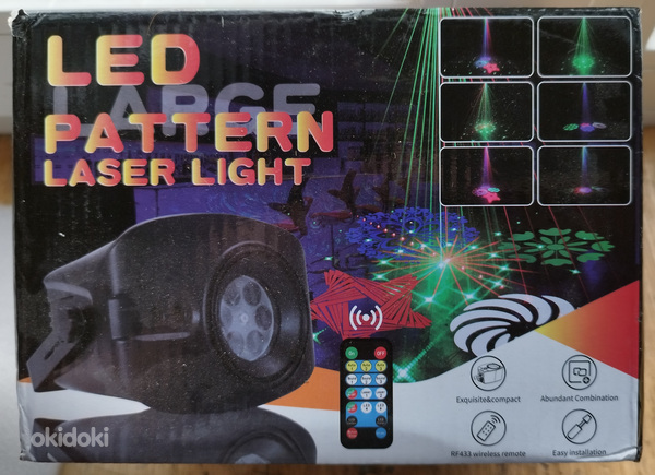 LED LASER efekt