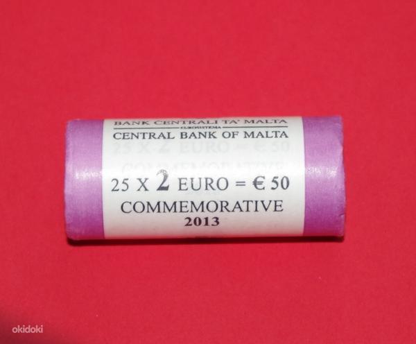 Мальта 2 евро рулон 2013 новая, UNC (фото #2)