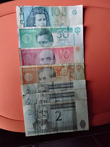 Eesti paberrahad (5 foto / 10)
