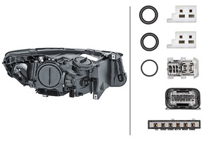 BMW F10, F11, F07 esitule TMS juhtmoodul (3 foto / 3)