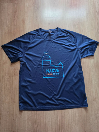 T-särk Narva Linna Jooks XXL,uus.
