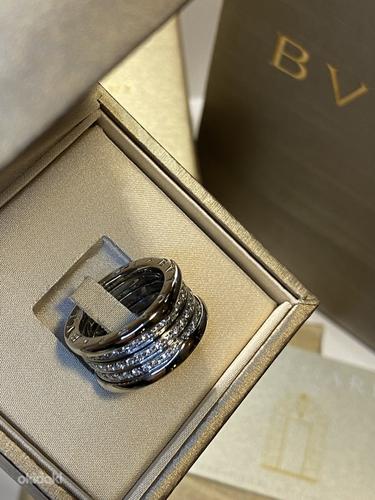 BVLGARI B.Zero 4-Band кольцо с бриллиантами, оригинал (фото #3)