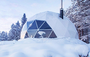 Luxury kuppel telk (4 foto / 9)