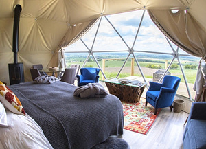 Luxury kuppel telk (7 foto / 9)