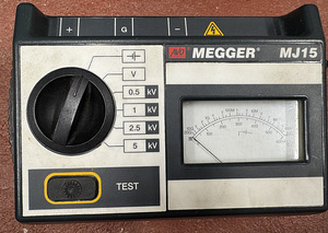 Megger MJ15 (kuni 5 kV) (2 foto / 3)