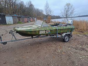 Продам лодку ОБЬ 3. (4 фото из 4)