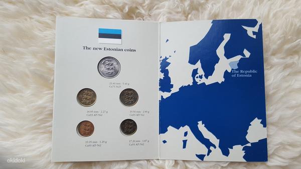 Брошюра о монетах Эстонии 1992 г. (фото #3)